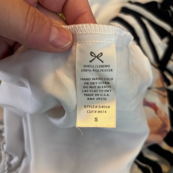 Everly Cream Asymmetrical Ruched Sundress - Picture 7 of 8